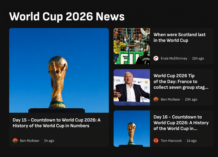 World Cup breaking news on LiveScore